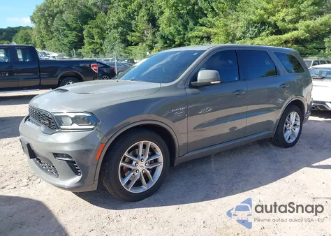2021 Dodge Durango R/T из США, поврежденный, VIN 1C4SDJCT2MC642006